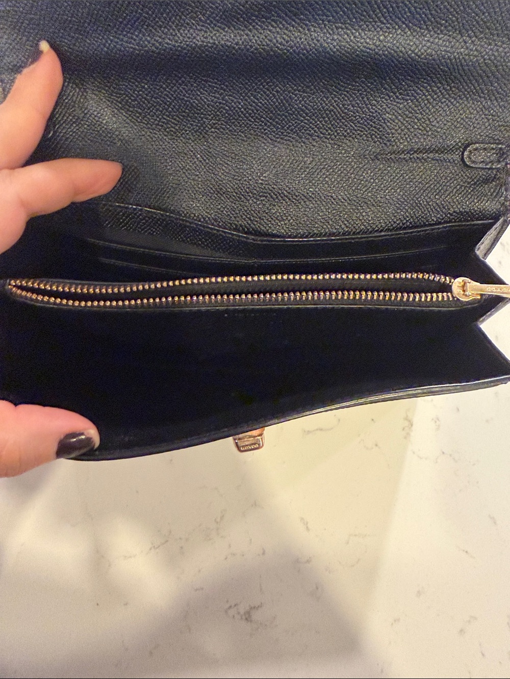 Vintage coach wallet on chain Turn-Lock - Picture 6 of 11